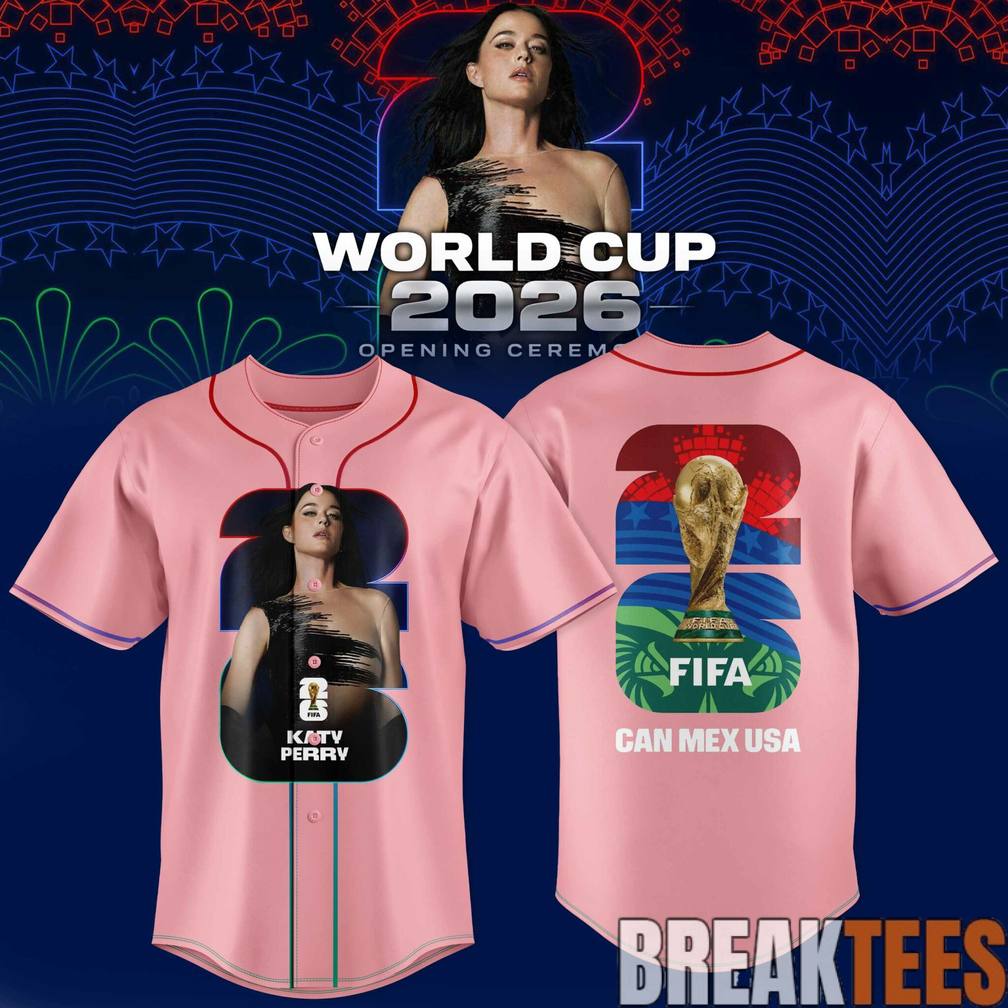 Katy Perry x World Cup 2026 Special Jersey Unisex T-shirt, Sweatshirt, Hoodie, Long Sleeve Tee - T-Shirt, Sweatshirt, Hoodie