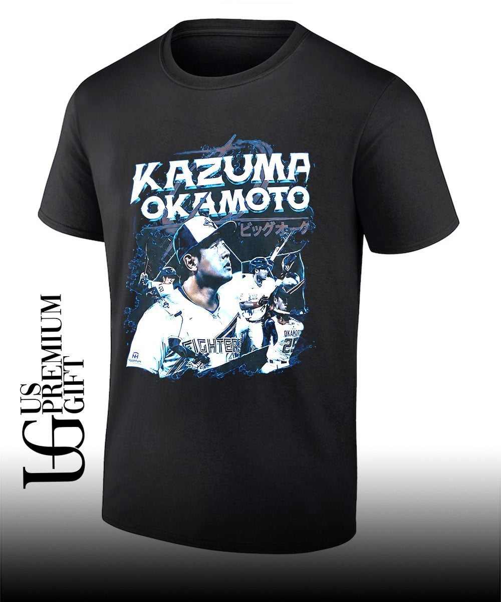 Kazuma Okamoto Toronto Blue Jays baseball 2026 MLB shirt Unisex T-shirt, Sweatshirt, Hoodie, Long Sleeve Tee - T-Shirt, Sweatshirt, Hoodie
