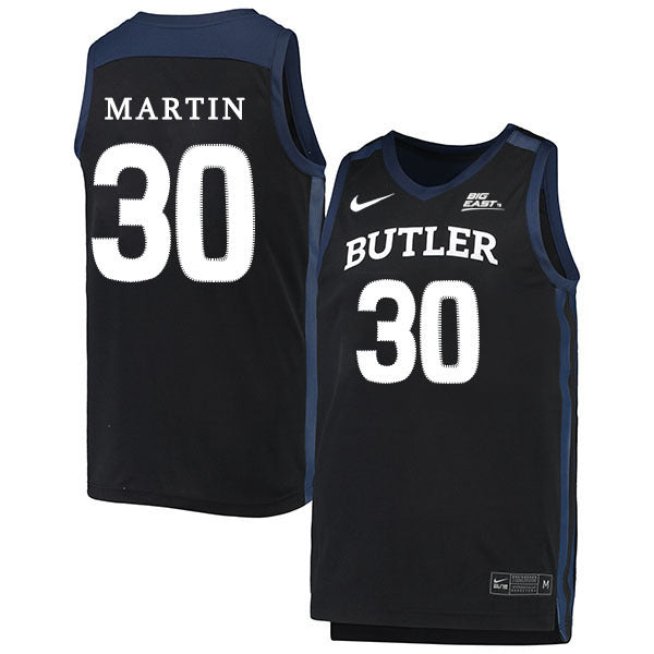 Kelan Martin 30 Black College Football Jersey football jersey product view 1