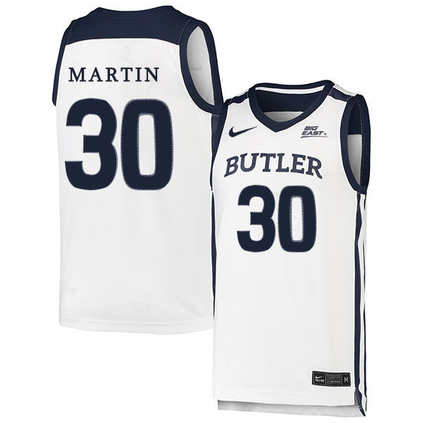 Kelan Martin 30 White College Football Jersey football jersey product view 1