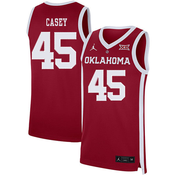 Keller Casey 45 Red College Football Jersey football jersey product view 1