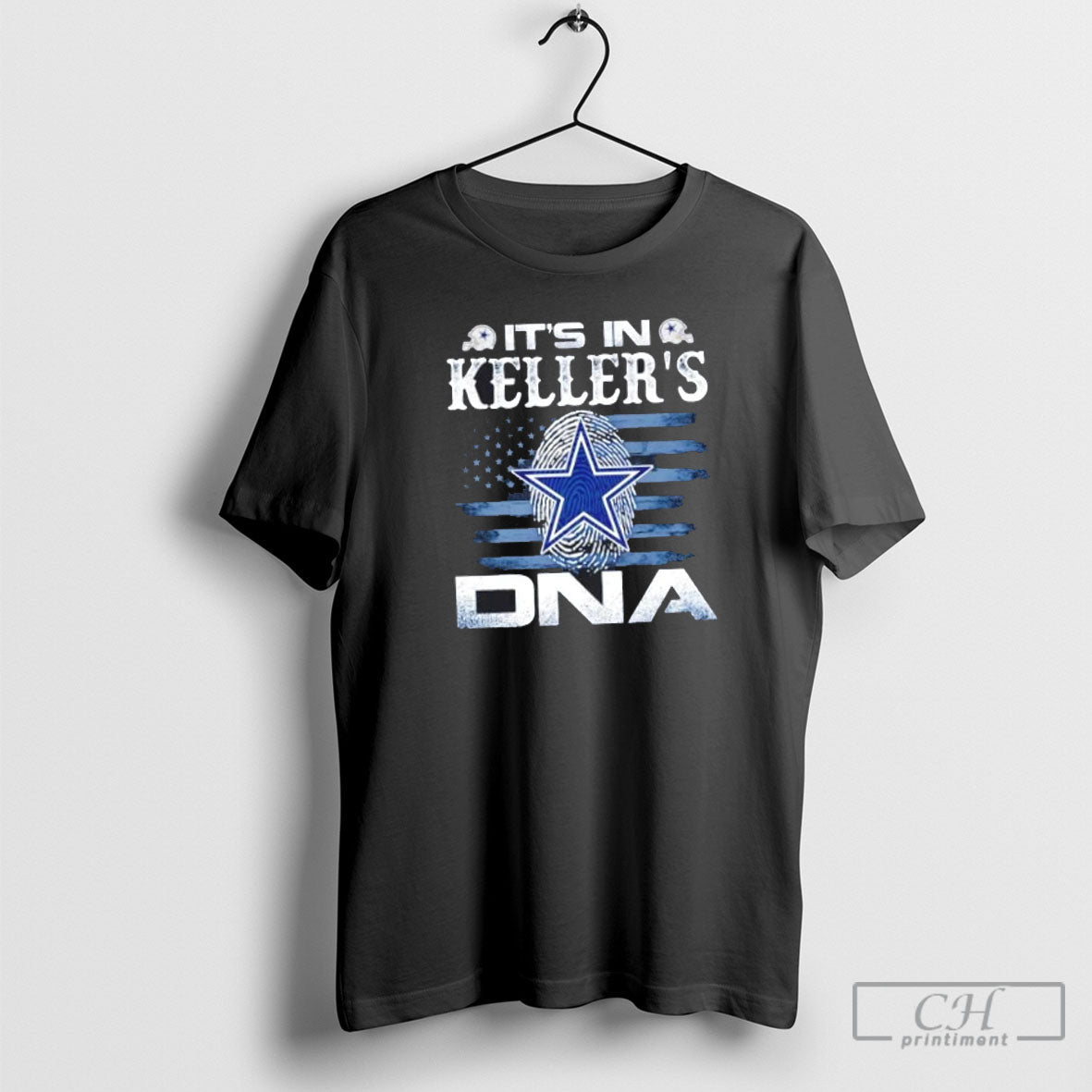 Kellers Dallas Cowboys Its In Dna Us Flag Shirt Tee Unisex T-shirt, Sweatshirt, Hoodie, Long Sleeve Tee - T-Shirt, Sweatshirt, Hoodie