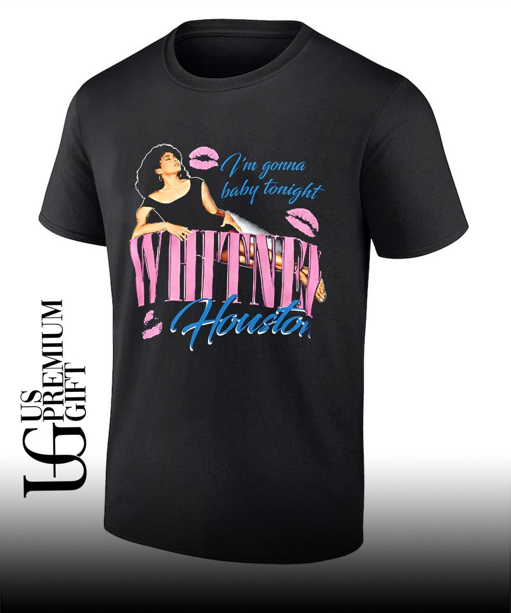 Kelly Clarkson Whitney Houston Your Baby Tonight Tour shirt Unisex T-shirt, Sweatshirt, Hoodie, Long Sleeve Tee - T-Shirt, Sweatshirt, Hoodie