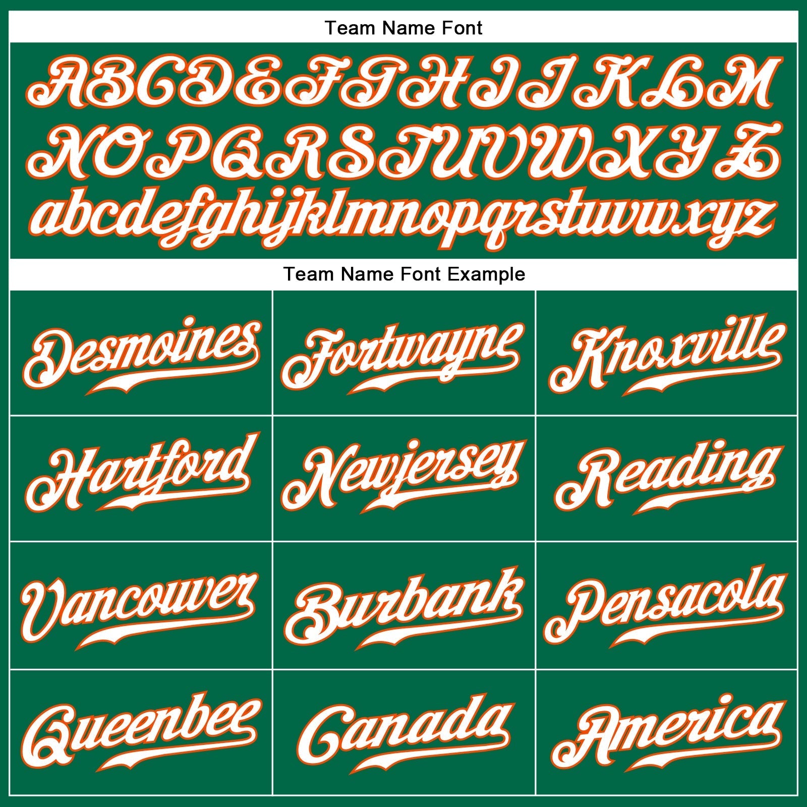 Custom Kelly Green White-Orange Authentic Sleeveless Baseball Jersey baseball jersey product view 3