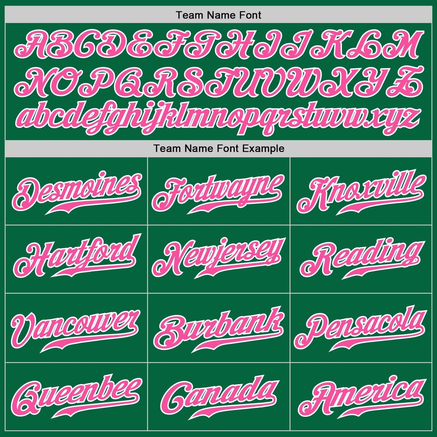 Custom Kelly Green White Pinstripe Pink-White Authentic Baseball Jersey baseball jersey product view 5