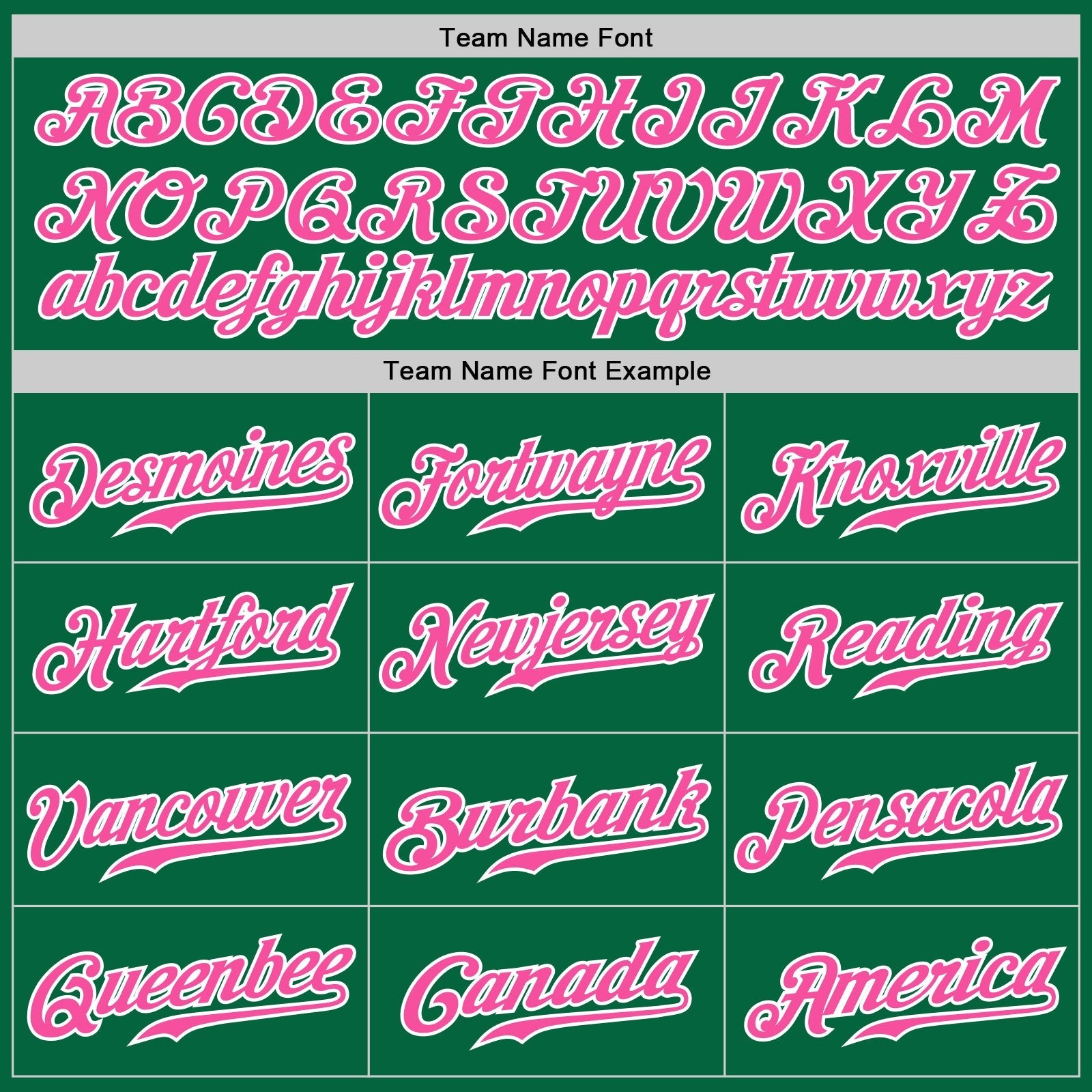 Custom Kelly Green White Pinstripe Pink-White Authentic Baseball Jersey baseball jersey product view 5