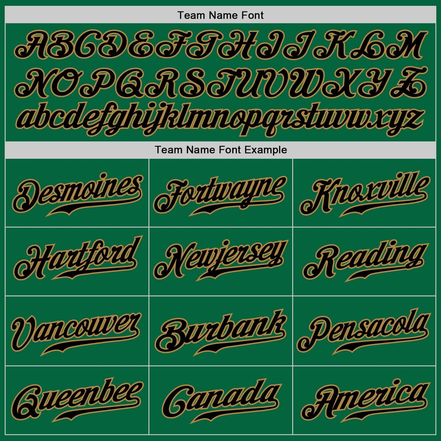 Custom Kelly Green Black Pinstripe Black-Old Gold Authentic Baseball Jersey baseball jersey product view 5