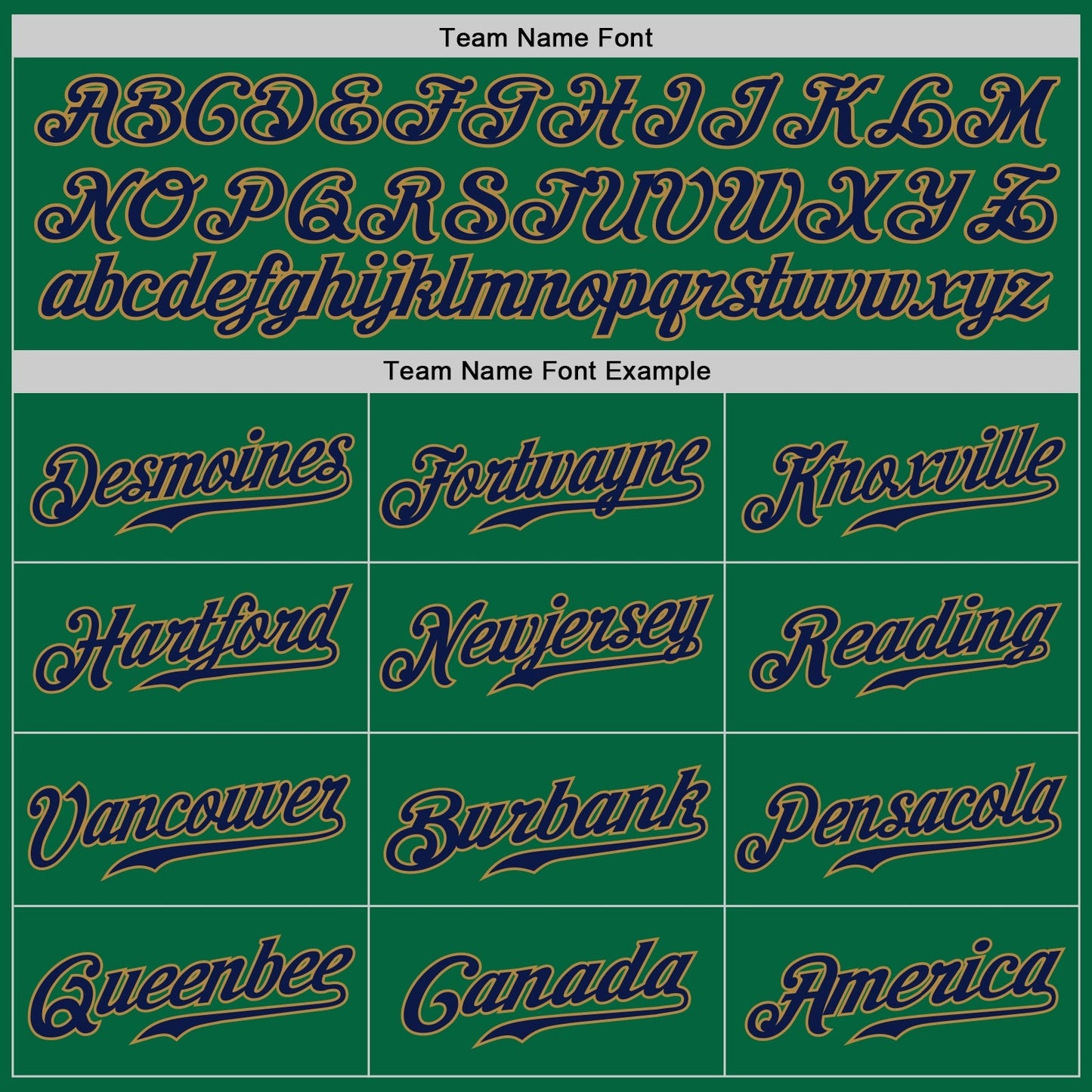 Custom Kelly Green Navy-Old Gold Authentic Baseball Jersey baseball jersey product view 4