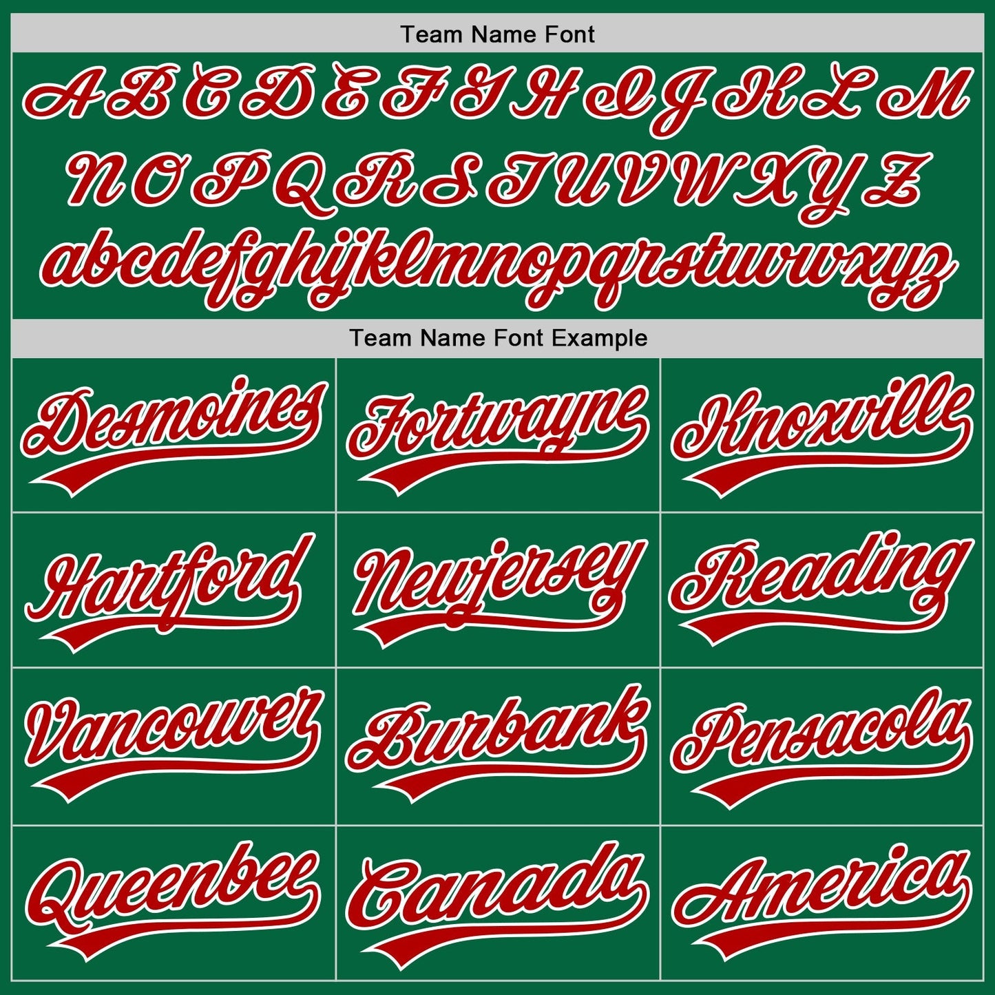 Custom Kelly Green Red-White Authentic Baseball Jersey baseball jersey product view 4