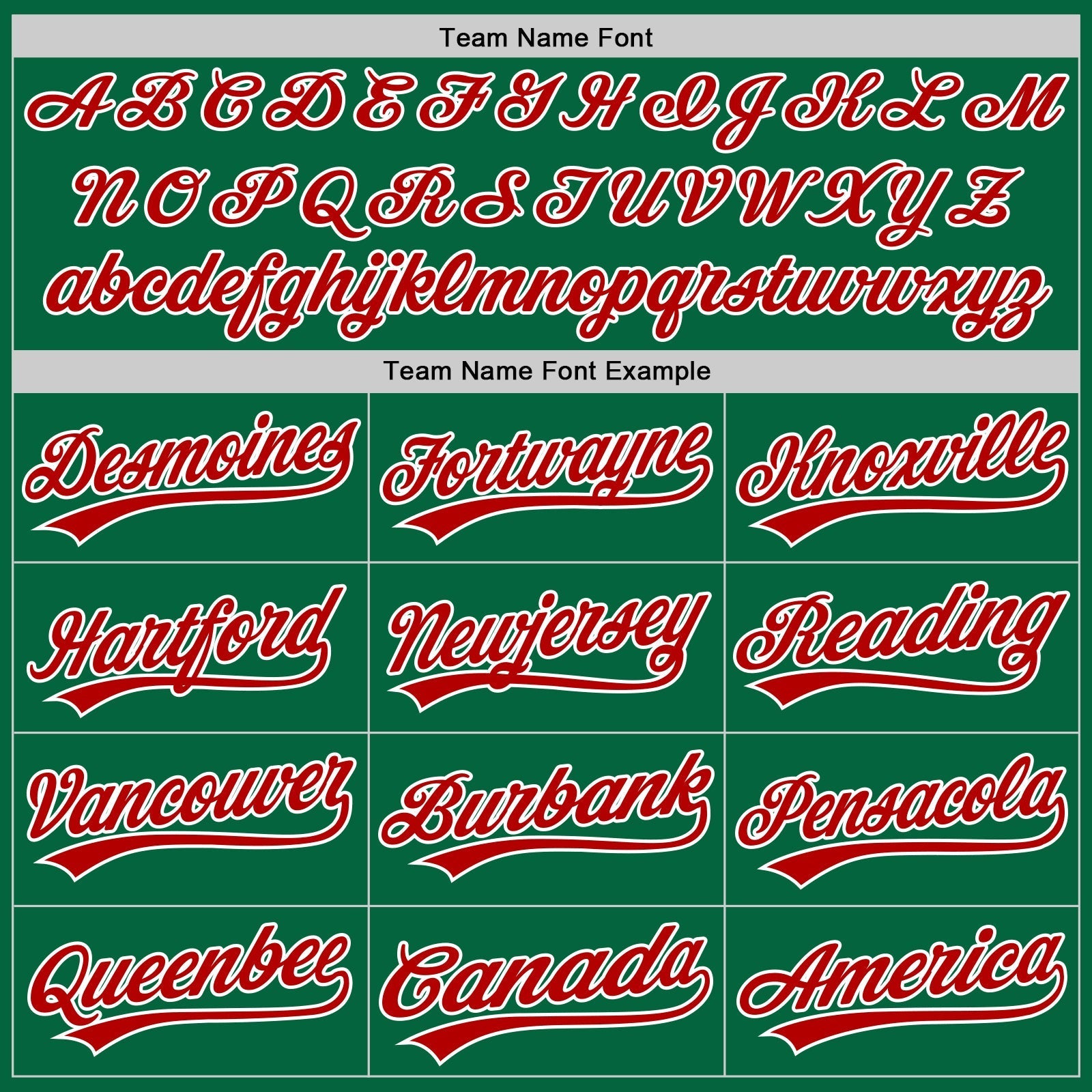 Custom Kelly Green Red-White Authentic Baseball Jersey baseball jersey product view 4