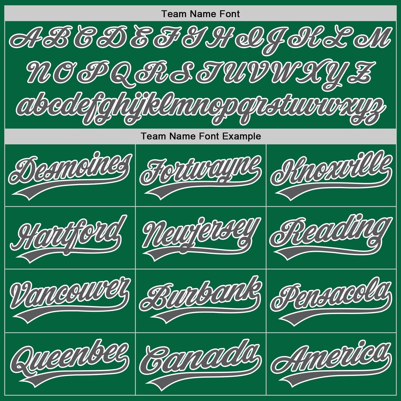 Custom Kelly Green Steel Gray-White Authentic Baseball Jersey baseball jersey product view 4
