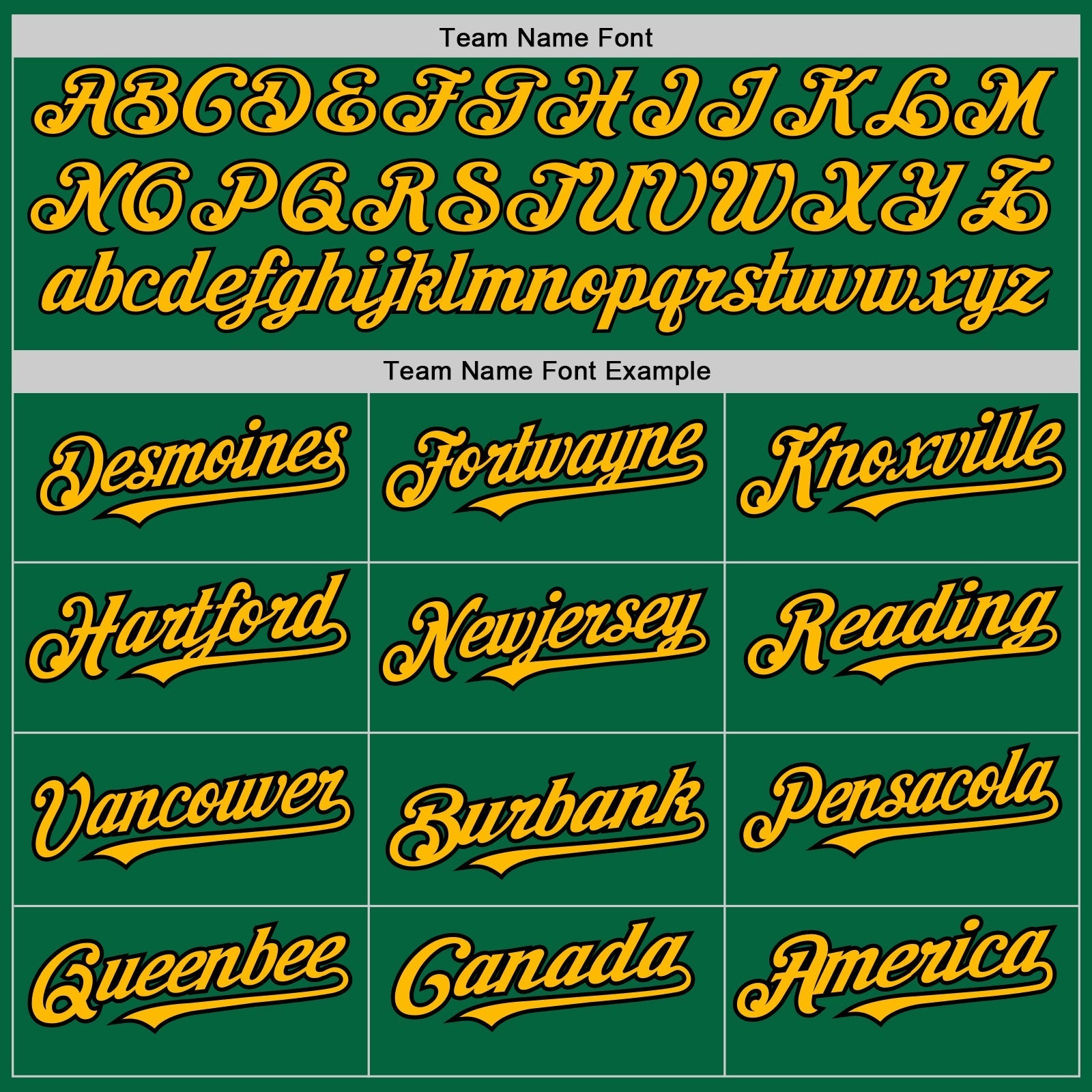 Custom Kelly Green Gold-Black Authentic Baseball Jersey baseball jersey product view 4