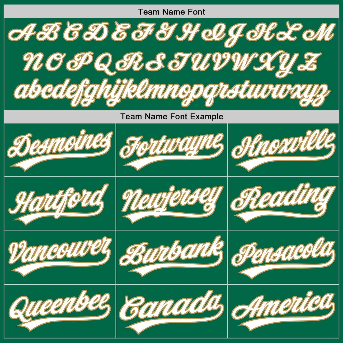 Custom Kelly Green White-Old Gold Authentic Throwback Baseball Jersey baseball jersey product view 4