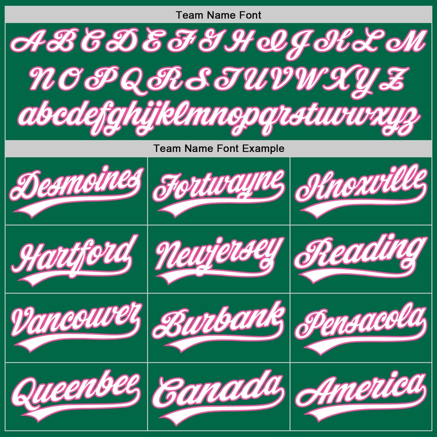 Custom Kelly Green White-Pink Authentic Throwback Baseball Jersey baseball jersey product view 4