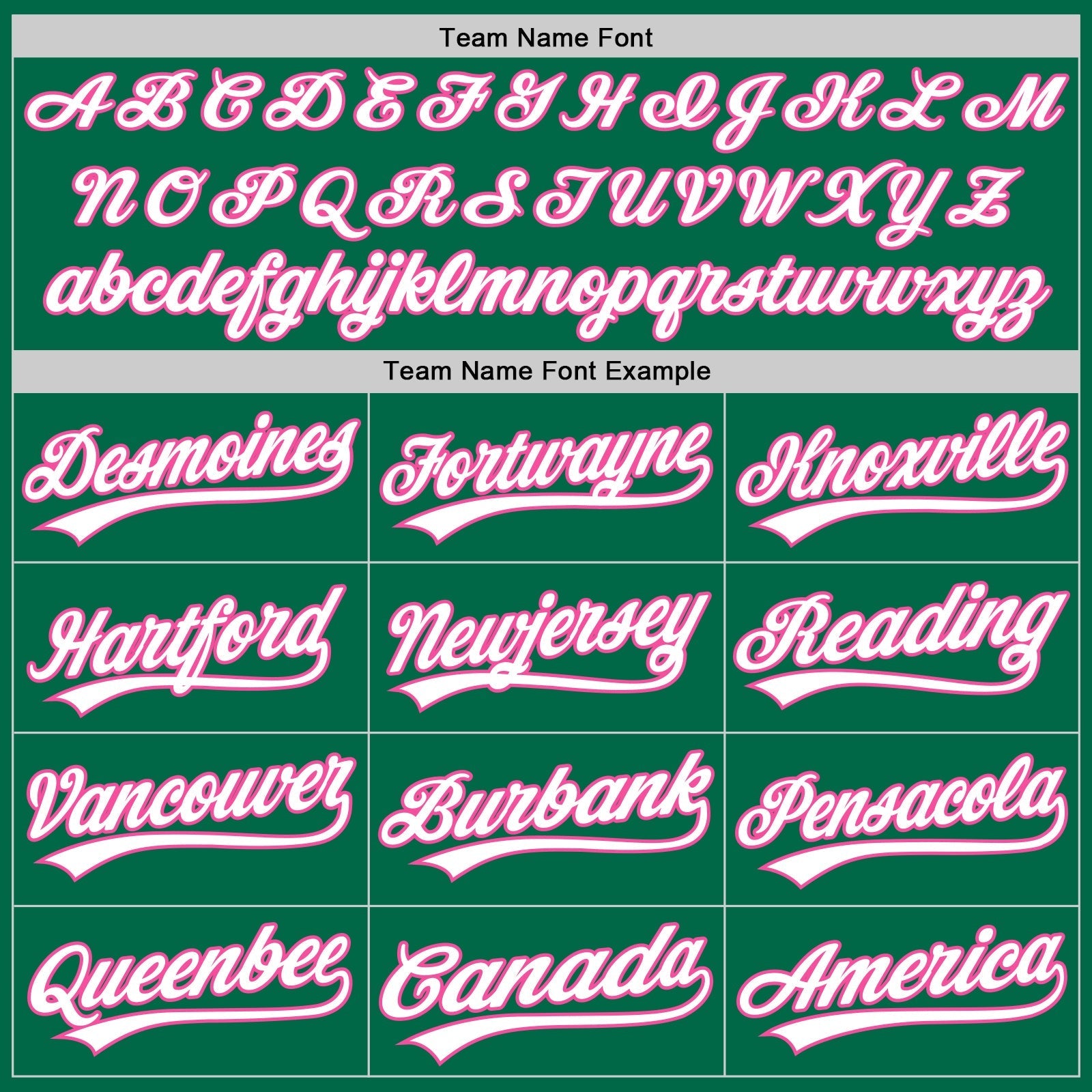 Custom Kelly Green White-Pink Authentic Throwback Baseball Jersey baseball jersey product view 4