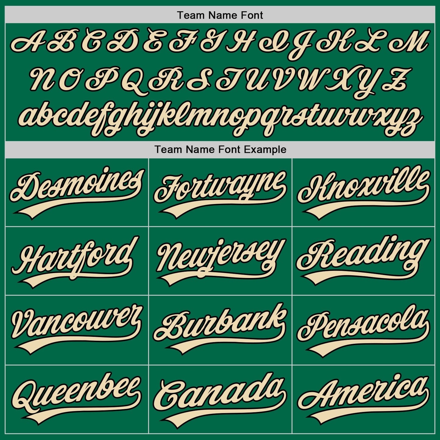 Custom Kelly Green Black-Cream Authentic Throwback Baseball Jersey baseball jersey product view 4