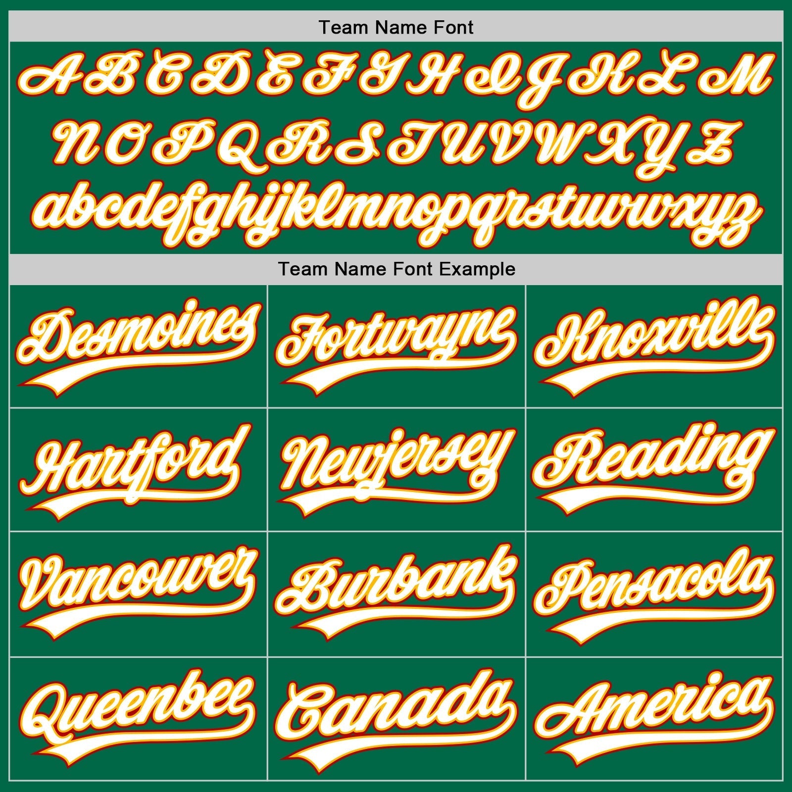 Custom Kelly Green Gold-Red Authentic Throwback Baseball Jersey baseball jersey product view 4