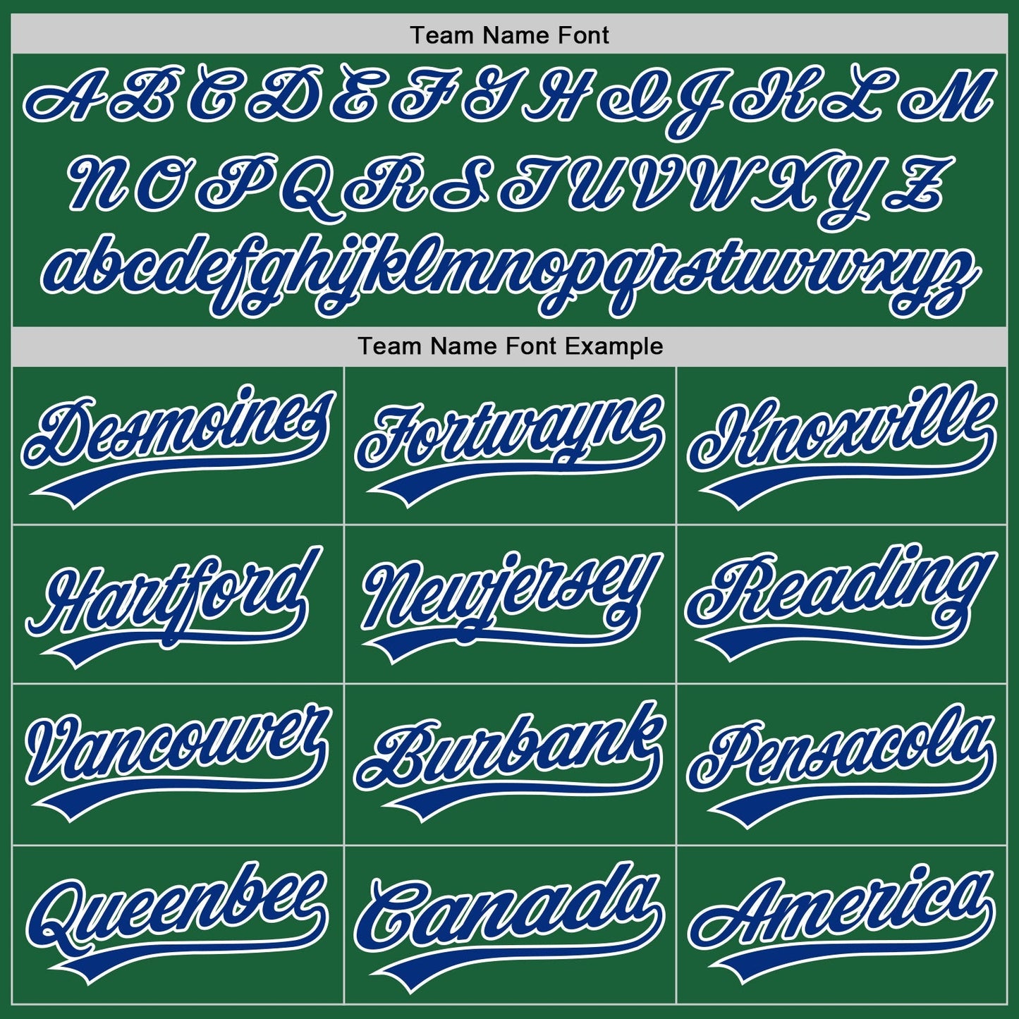 Custom Kelly Green Royal-White Authentic Throwback Baseball Jersey baseball jersey product view 4