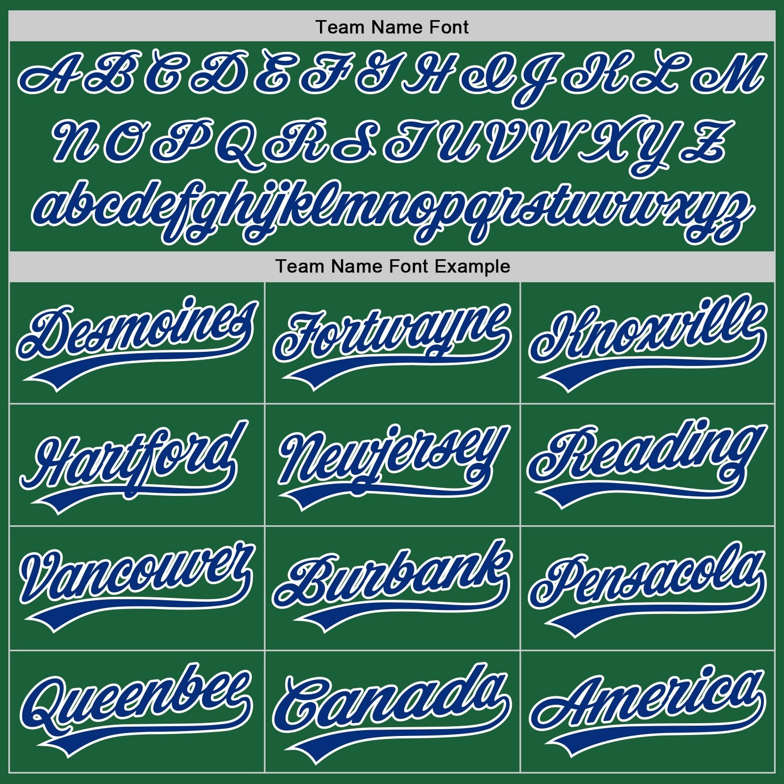 Custom Kelly Green Royal-White Authentic Throwback Baseball Jersey baseball jersey product view 4