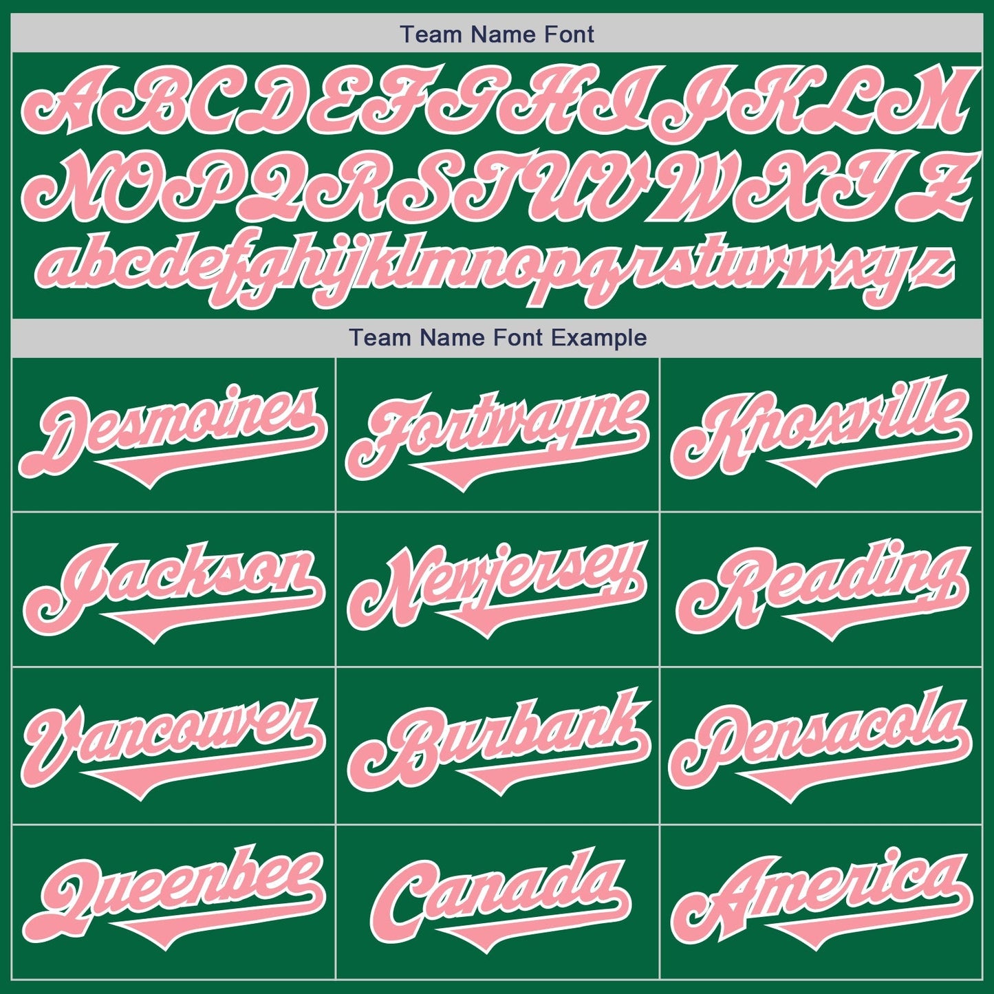 Custom Kelly Green Medium Pink-White Authentic Baseball Jersey baseball jersey product view 4