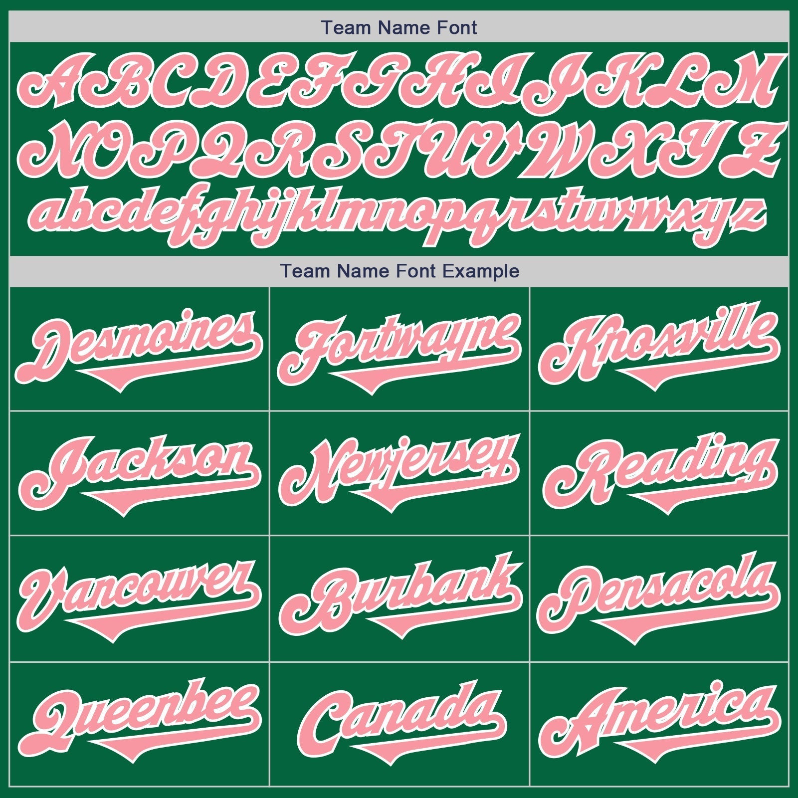 Custom Kelly Green Medium Pink-White Authentic Baseball Jersey baseball jersey product view 4