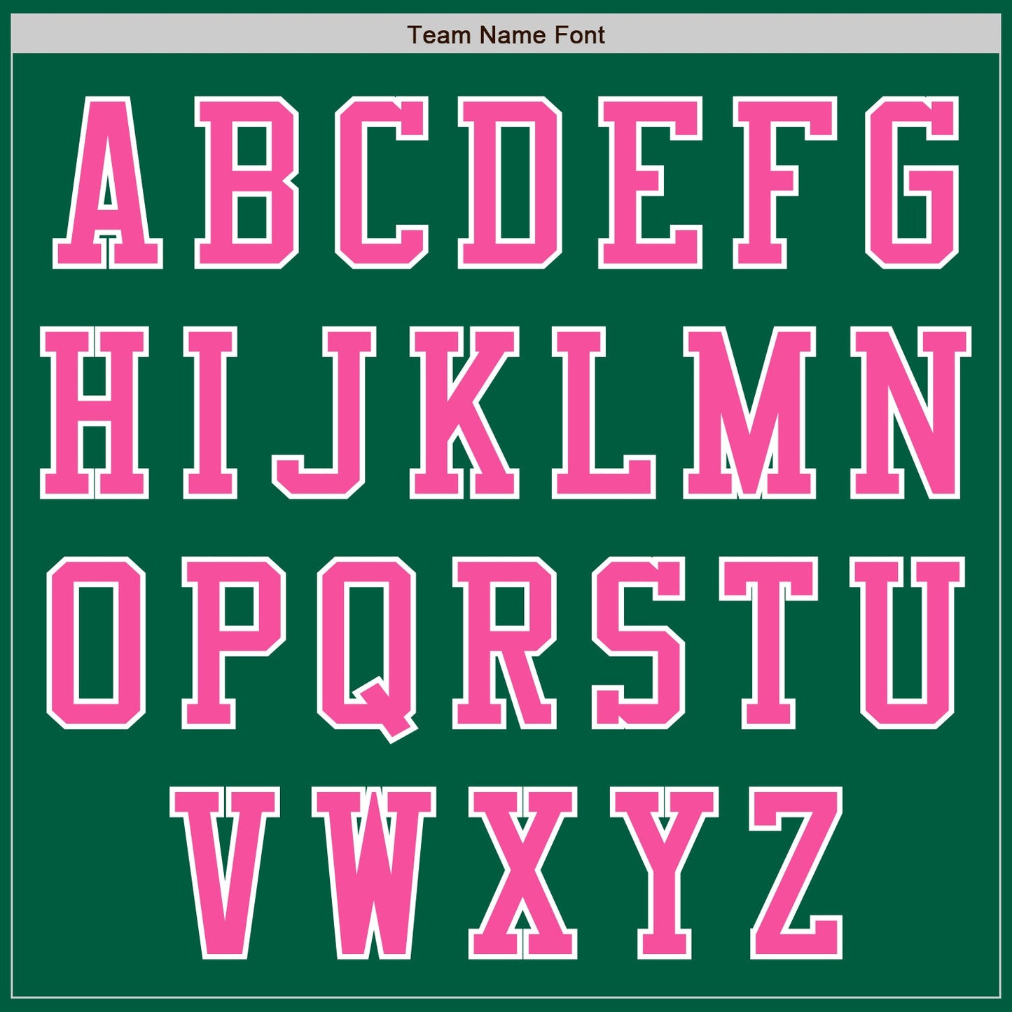 Custom Kelly Green Pink-White Authentic Baseball Jersey baseball jersey product view 3