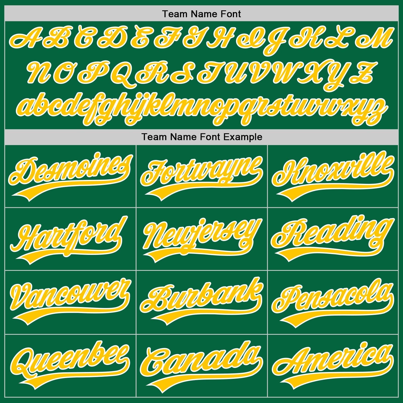 Custom Kelly Green Yellow-White Authentic Baseball Jersey baseball jersey product view 4