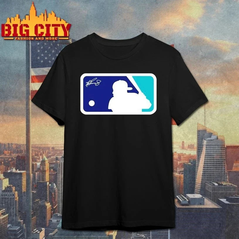 Ken Griffey Jr MLB logo signature shirt Unisex T-shirt, Sweatshirt, Hoodie, Long Sleeve Tee - T-Shirt, Sweatshirt, Hoodie