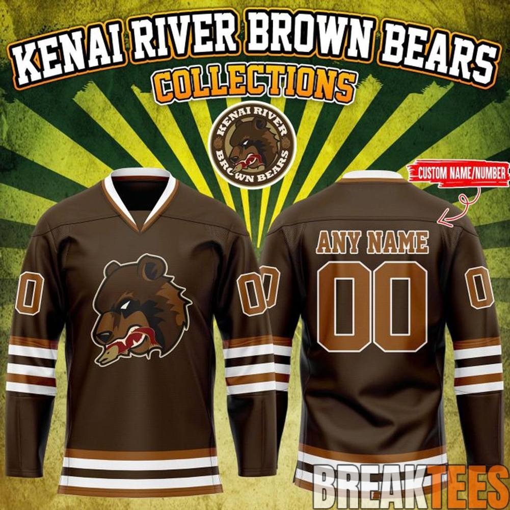 Kenai River Brown Bears 2026 Hockey Jersey Unisex T-shirt, Sweatshirt, Hoodie, Long Sleeve Tee - T-Shirt, Sweatshirt, Hoodie
