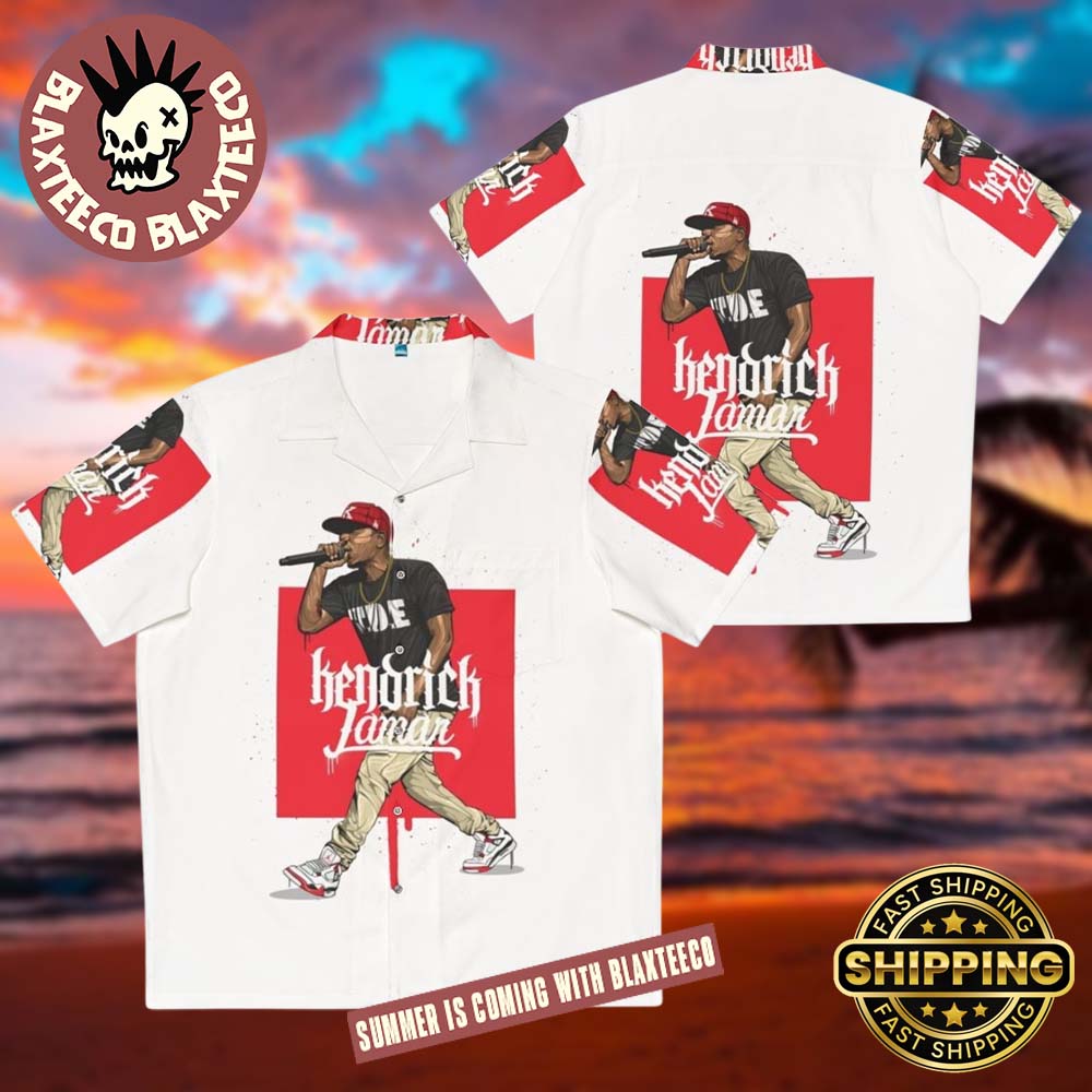 Kendrick Lamar Imagery Performing Hip Hop 2025 Summer Hawaiian Shirt Unisex T-shirt, Sweatshirt, Hoodie, Long Sleeve Tee - T-Shirt, Sweatshirt, Hoodie