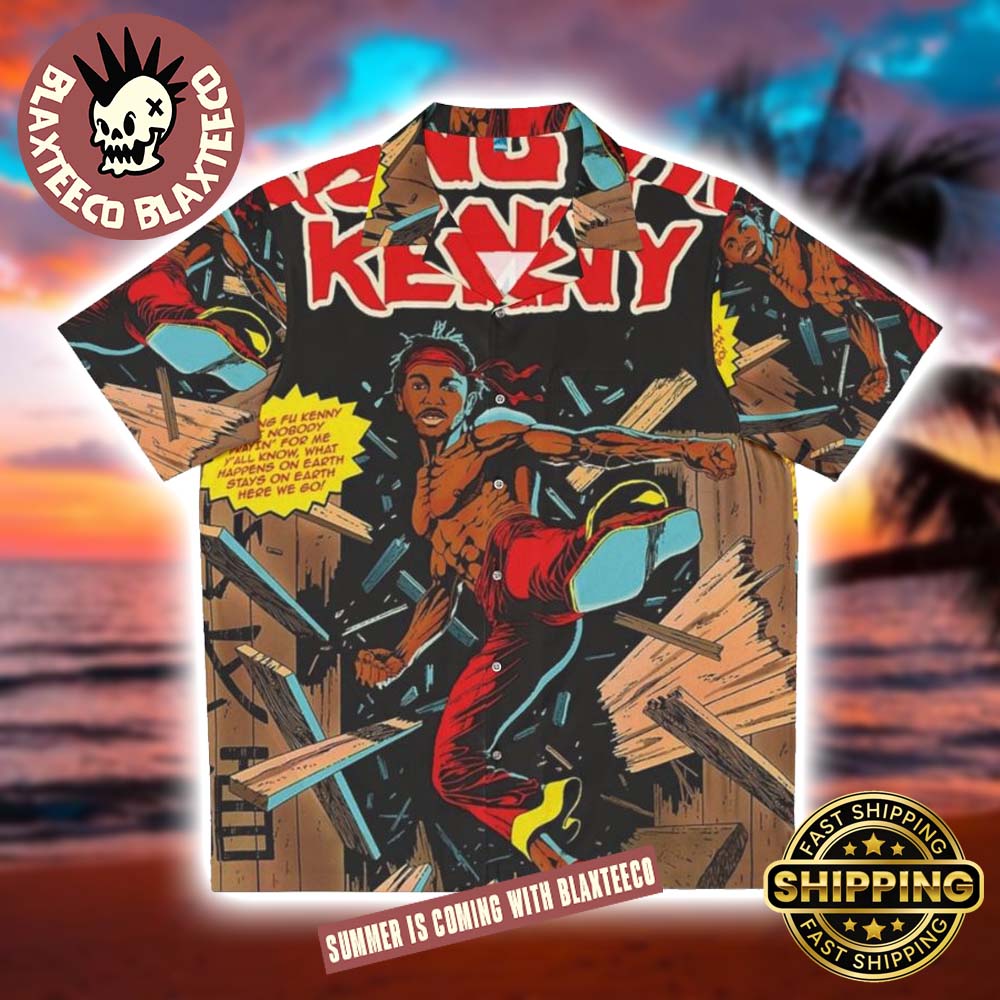 Kendrick Lamar Kung Fu Kenny Funny 2025 Hawaiian Shirt Unisex T-shirt, Sweatshirt, Hoodie, Long Sleeve Tee - T-Shirt, Sweatshirt, Hoodie