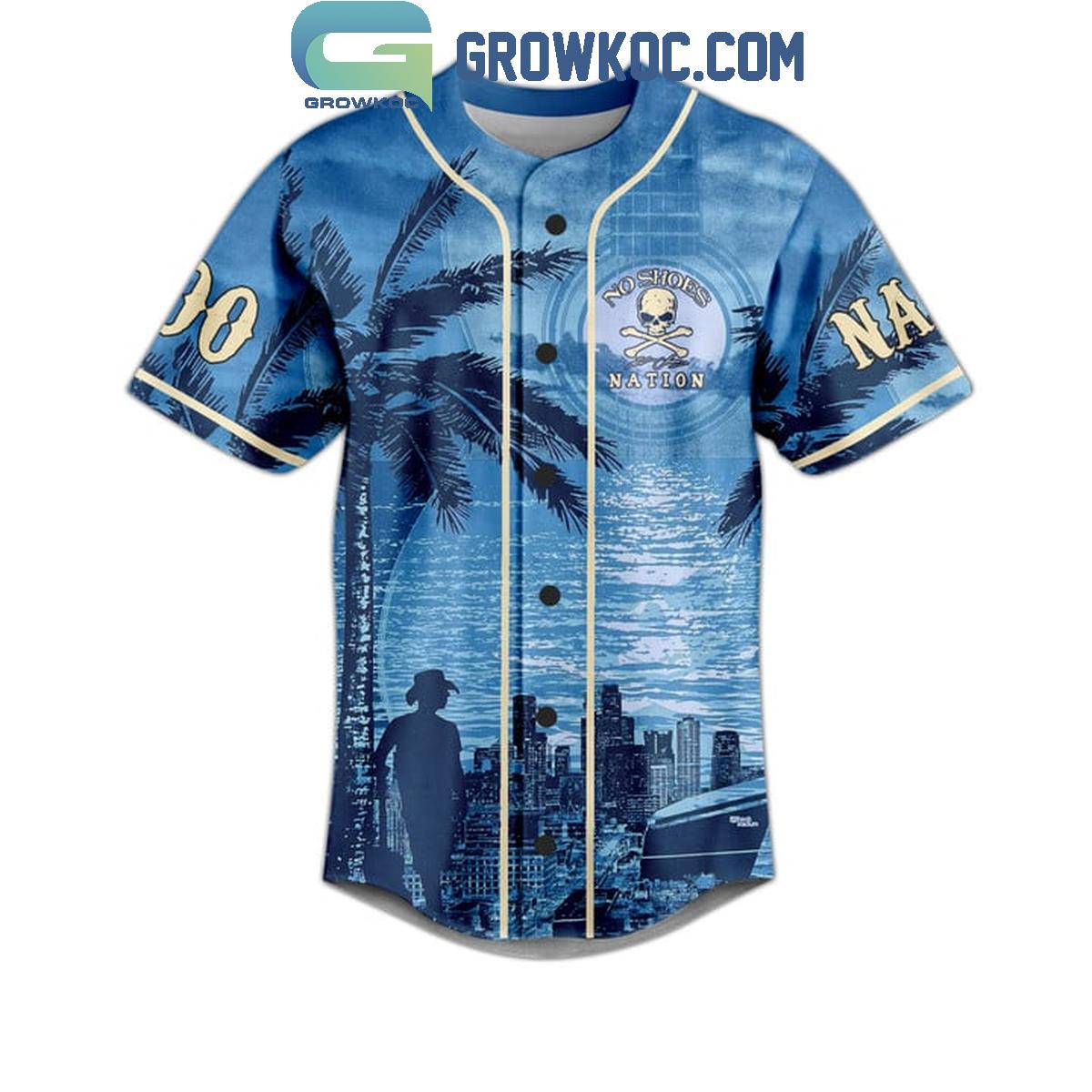 Kenny Chesney A Little Messed Up But We’re All Alright Personalized Baseball Jersey baseball jersey product view 2