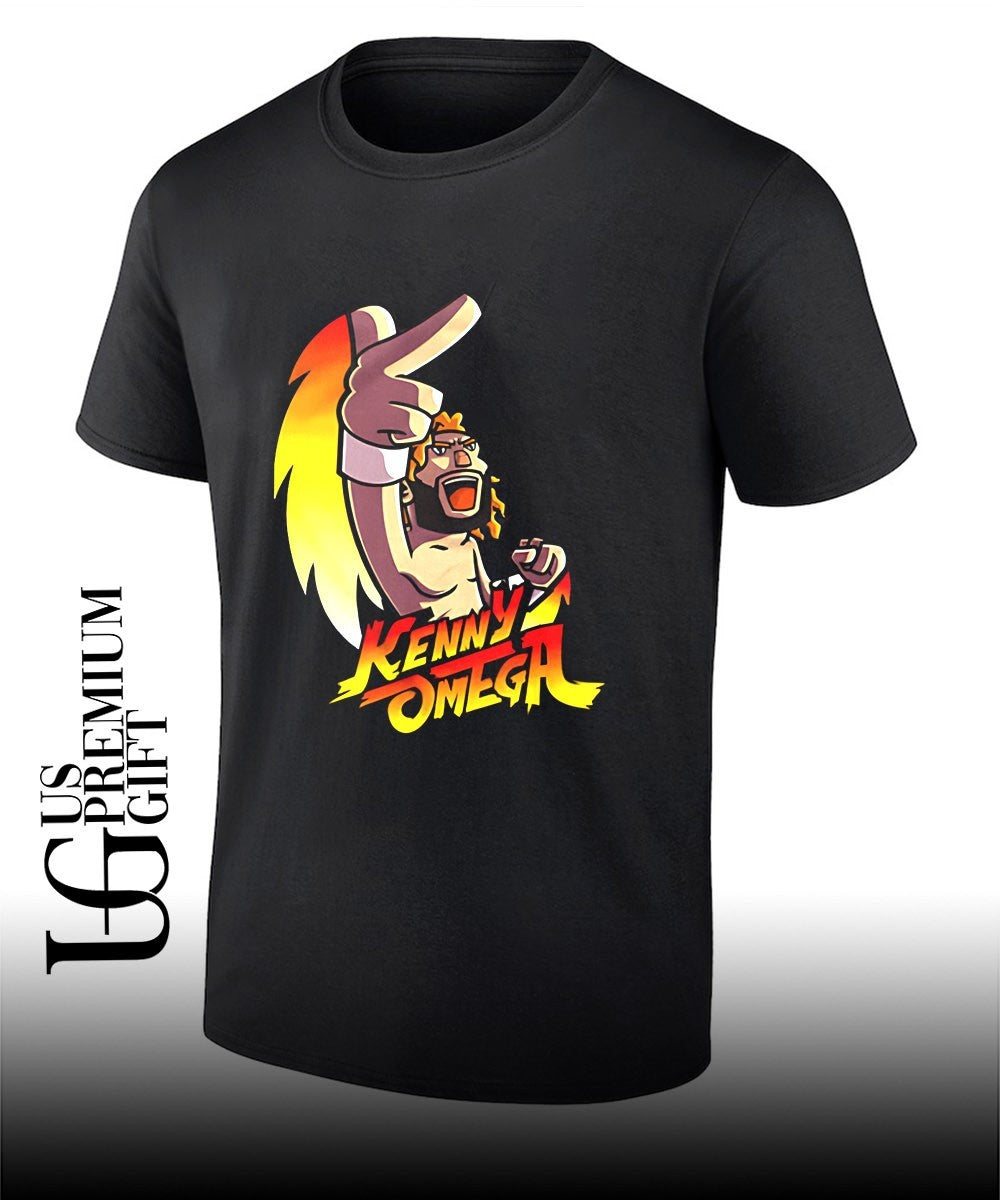 Kenny Omega Street Fighter shirt Unisex T-shirt, Sweatshirt, Hoodie, Long Sleeve Tee - T-Shirt, Sweatshirt, Hoodie