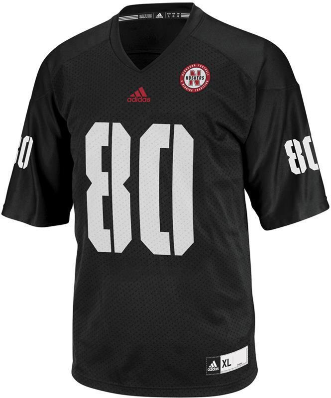 Kenny Bell 80 Black1 College Football Jersey football jersey product view 1