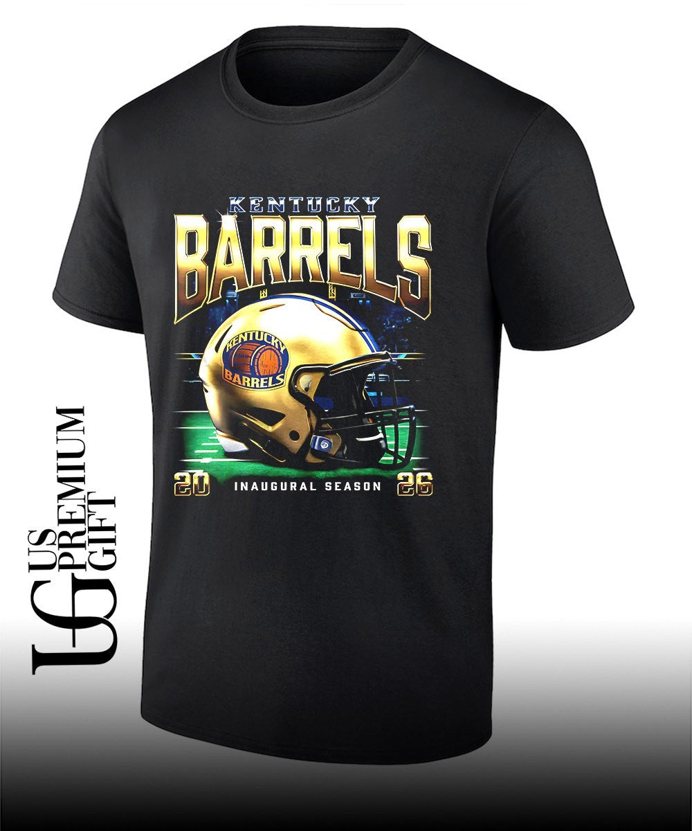 Kentucky Barrels Inaugural Season 2026 graphic shirt Unisex T-shirt, Sweatshirt, Hoodie, Long Sleeve Tee - T-Shirt, Sweatshirt, Hoodie