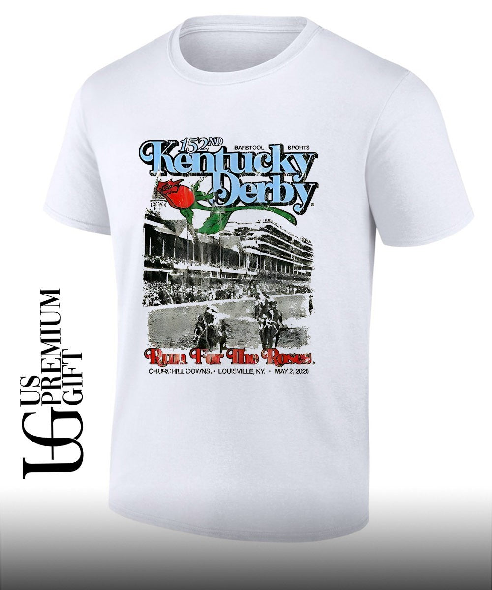 Kentucky Derby Barstool Sports Run for the Roses 2026 shirt Unisex T-shirt, Sweatshirt, Hoodie, Long Sleeve Tee - T-Shirt, Sweatshirt, Hoodie