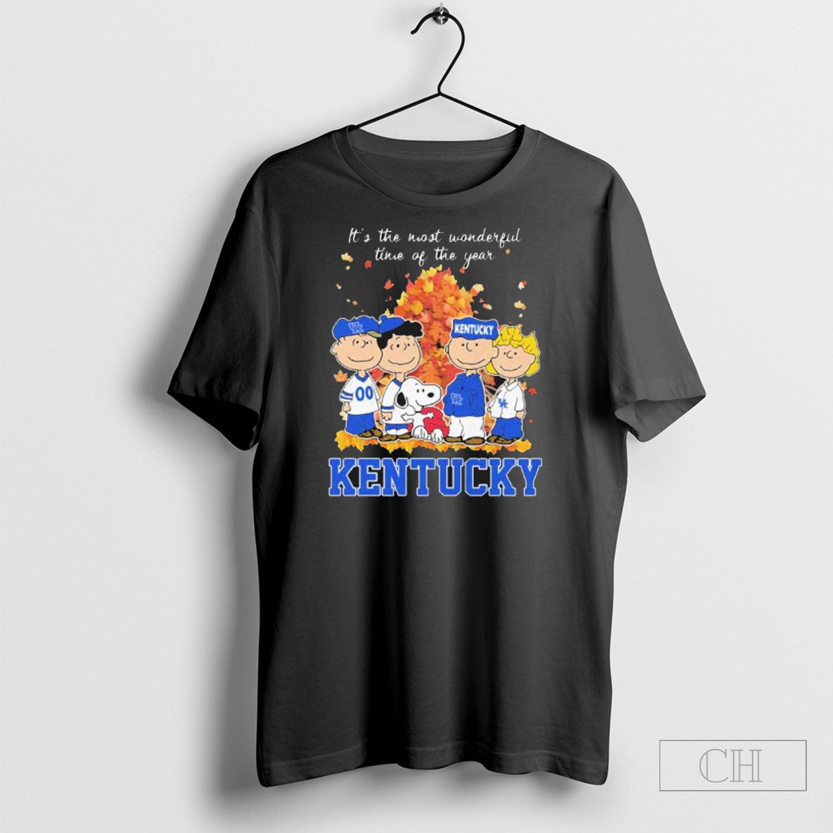 Kentucky Wildcats And Peanuts Character Its The Most Wonderful Time Of The Year Shirt Tee Unisex T-shirt, Sweatshirt, Hoodie, Long Sleeve Tee - T-Shirt, Sweatshirt, Hoodie