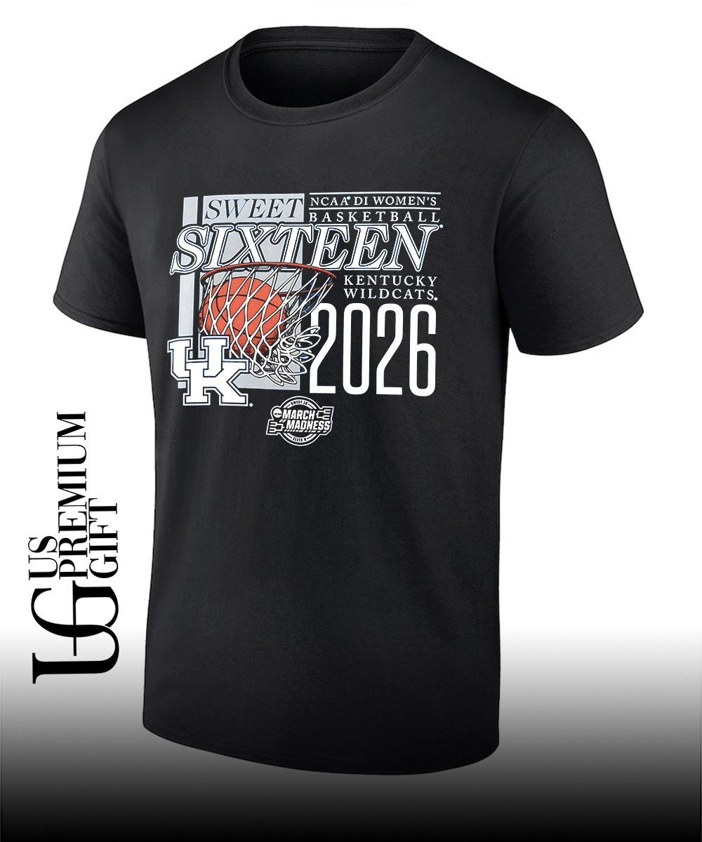 Kentucky Wildcats Sweet Sixteen NCAA 2026 Division 1 Womens basketball March Madness shirt - T-Shirt, Sweatshirt, Hoodie