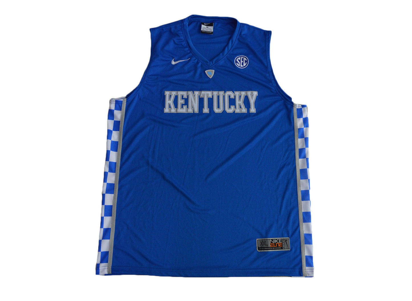 Kentucky Basketball Blue Front College Football Jersey football jersey product view 1