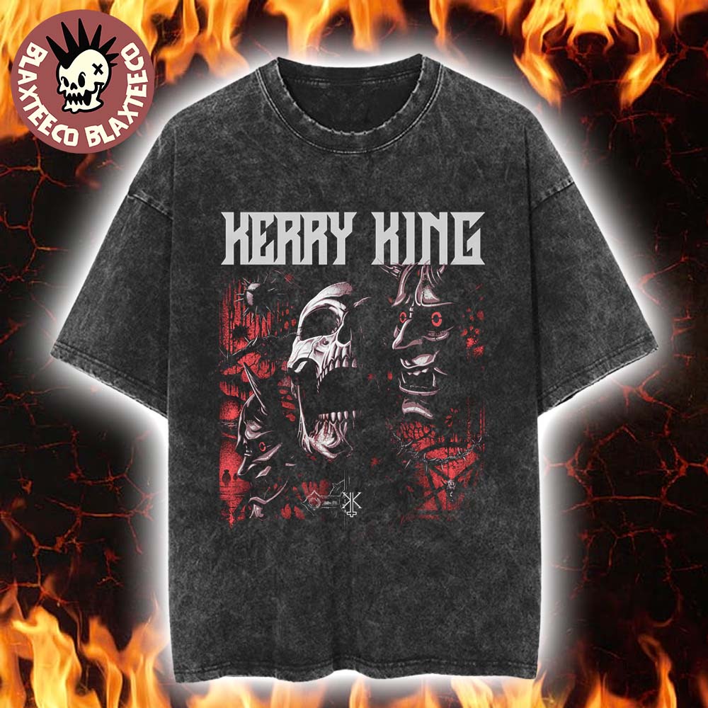 Kerry King Winter 2026 Merch Hell Echo Washed T-Shirt Unisex T-shirt, Sweatshirt, Hoodie, Long Sleeve Tee - T-Shirt, Sweatshirt, Hoodie