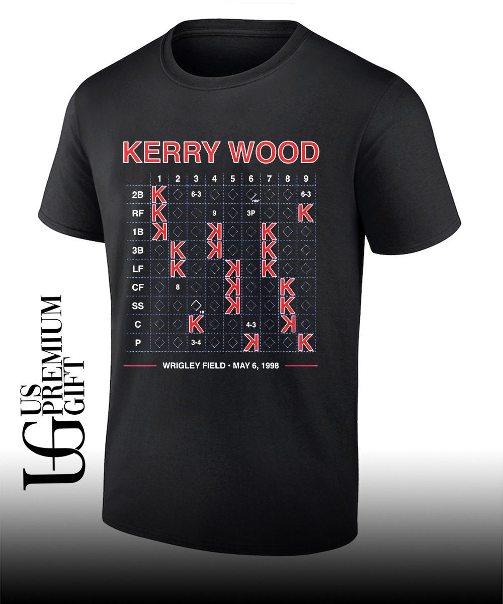 Kerry Wood Wrigley Field 1998 shirt Unisex T-shirt, Sweatshirt, Hoodie, Long Sleeve Tee - T-Shirt, Sweatshirt, Hoodie