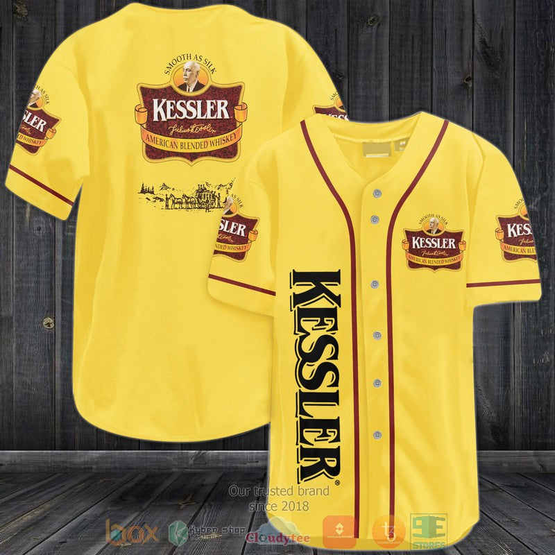 Kessler American blended whiskey Baseball shirt baseball jersey product view 1