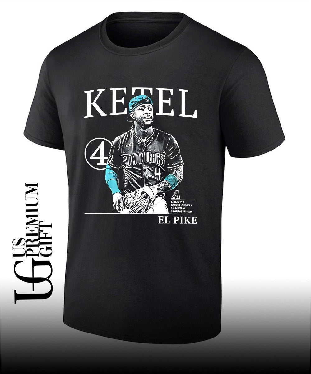 Ketel Marte Arizona Diamondbacks baseballl El Pike shirt Unisex T-shirt, Sweatshirt, Hoodie, Long Sleeve Tee - T-Shirt, Sweatshirt, Hoodie