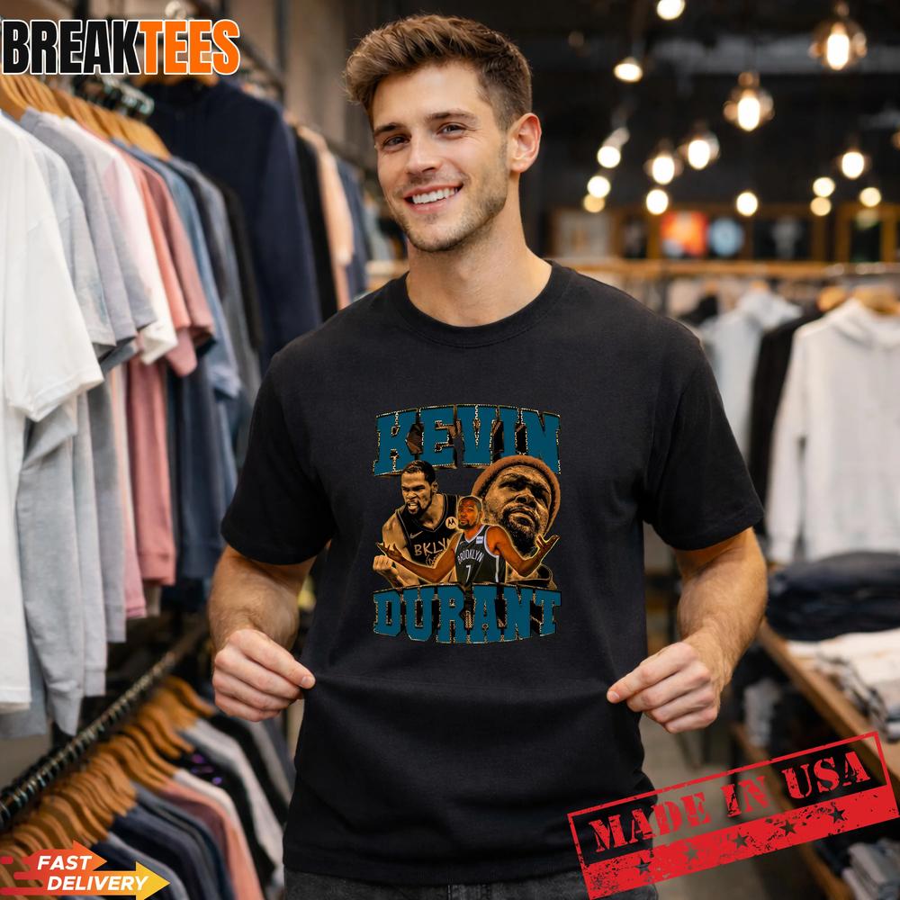Kevin Durant Retro Basketball Fan Graphic T-Shirt Unisex T-shirt, Sweatshirt, Hoodie, Long Sleeve Tee - T-Shirt, Sweatshirt, Hoodie