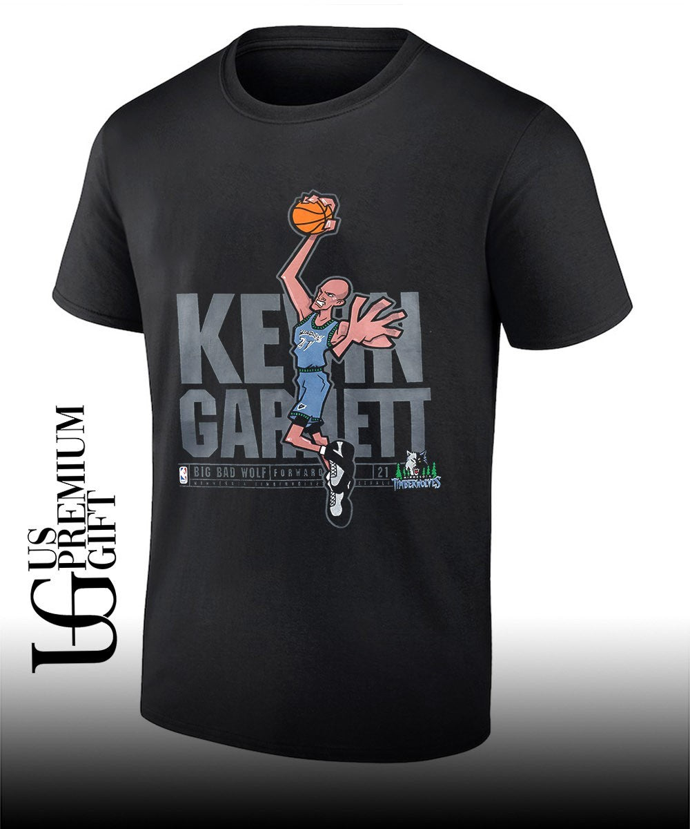 Kevin Garnett Minnesota Timberwolves NBA caricature shirt Unisex T-shirt, Sweatshirt, Hoodie, Long Sleeve Tee - T-Shirt, Sweatshirt, Hoodie