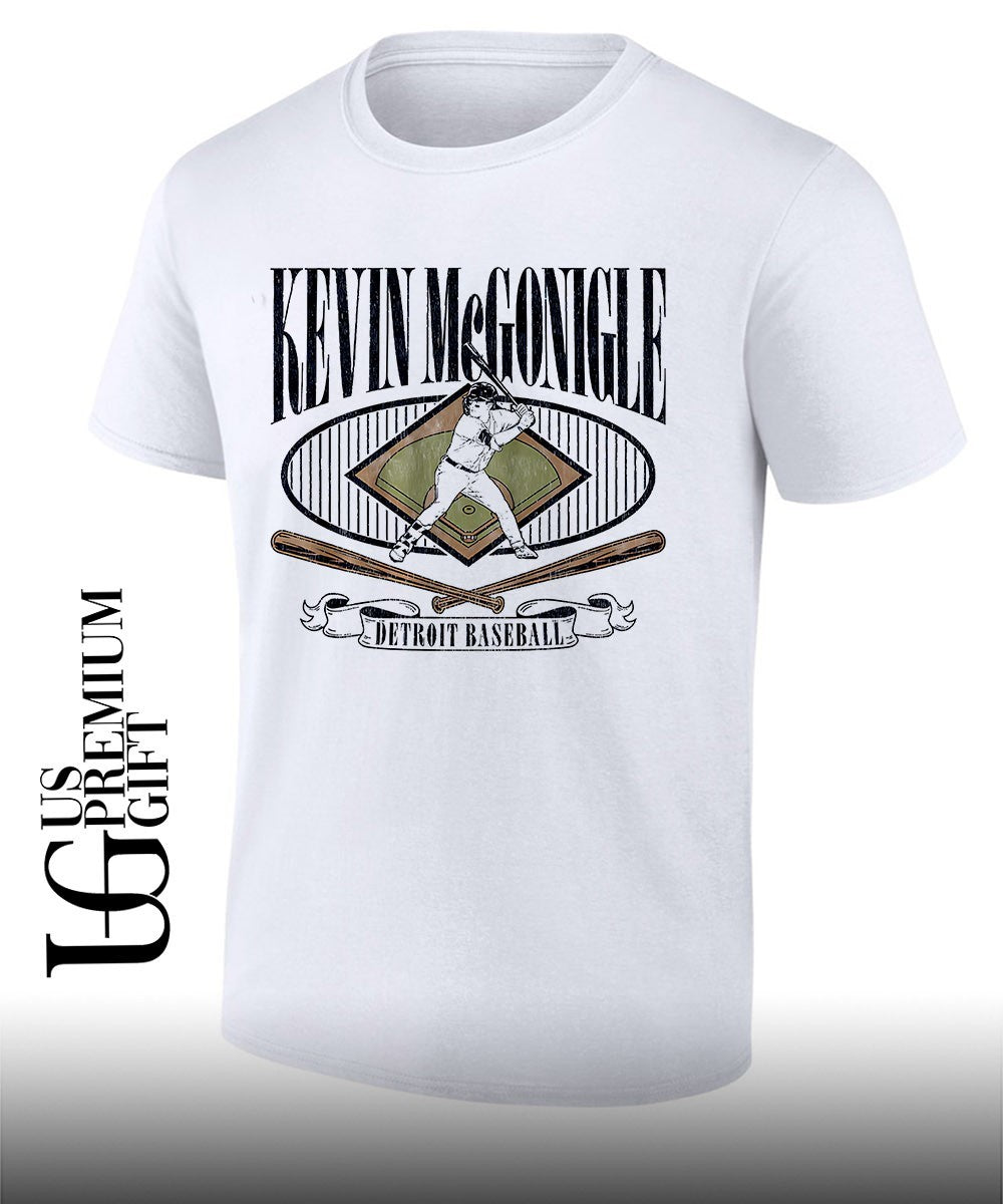 Kevin McGonigle Detroit Tigers baseball Diamond Standouts vintage shirt Unisex T-shirt, Sweatshirt, Hoodie, Long Sleeve Tee - T-Shirt, Sweatshirt, Hoodie