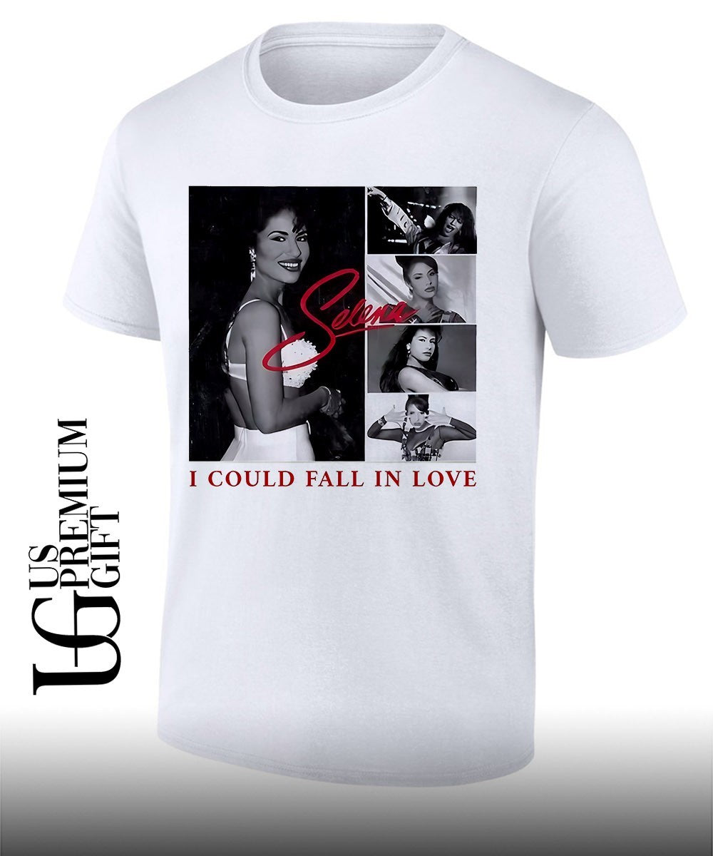 Kevin wearing Selena I Could Fall In Love shirt Unisex T-shirt, Sweatshirt, Hoodie, Long Sleeve Tee - T-Shirt, Sweatshirt, Hoodie