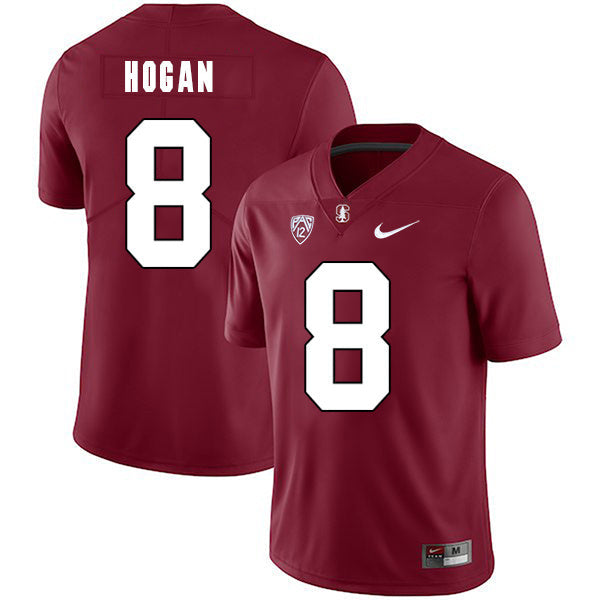 Kevin Hogan 8 Red College Football Jersey football jersey product view 1