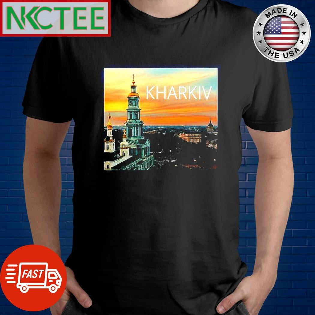Kharkiv photo shirt Unisex T-shirt, Sweatshirt, Hoodie, Long Sleeve Tee - T-Shirt, Sweatshirt, Hoodie
