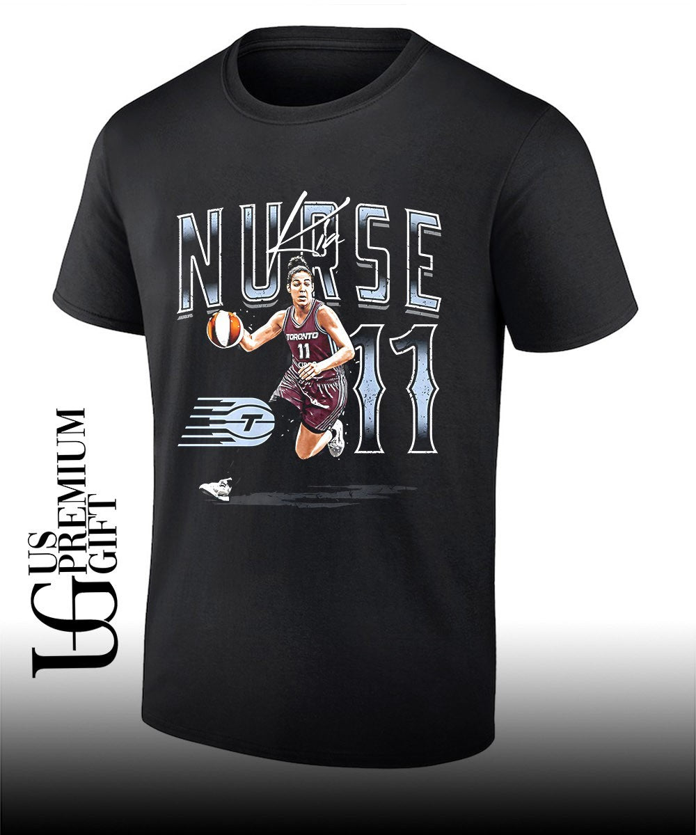 Kia Nurse player Toronto Tempo basketball 2026 graphic shirt Unisex T-shirt, Sweatshirt, Hoodie, Long Sleeve Tee - T-Shirt, Sweatshirt, Hoodie